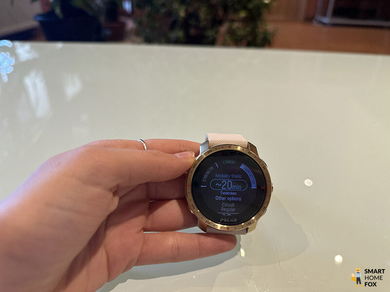 Man sieht die Trainingspläne in der Garmin Connect App.